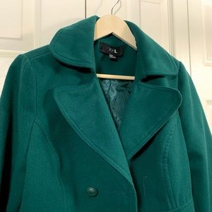 🌲 Forest Green Pea Coat 🌲